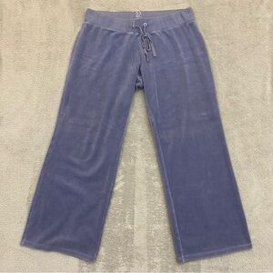 🌿 New York & Co Y2K Velour Wide-Leg Sweatpants